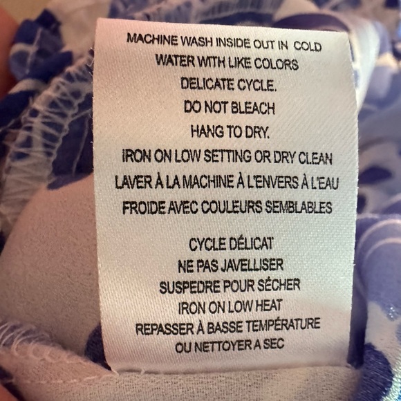 NWT Blousology top blouse semi-sheer cross-over size XL - Picture 6 of 6